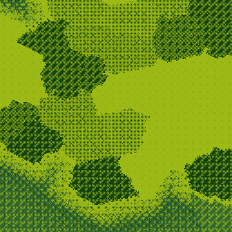 Littlecube Maps: Green Dithering #17