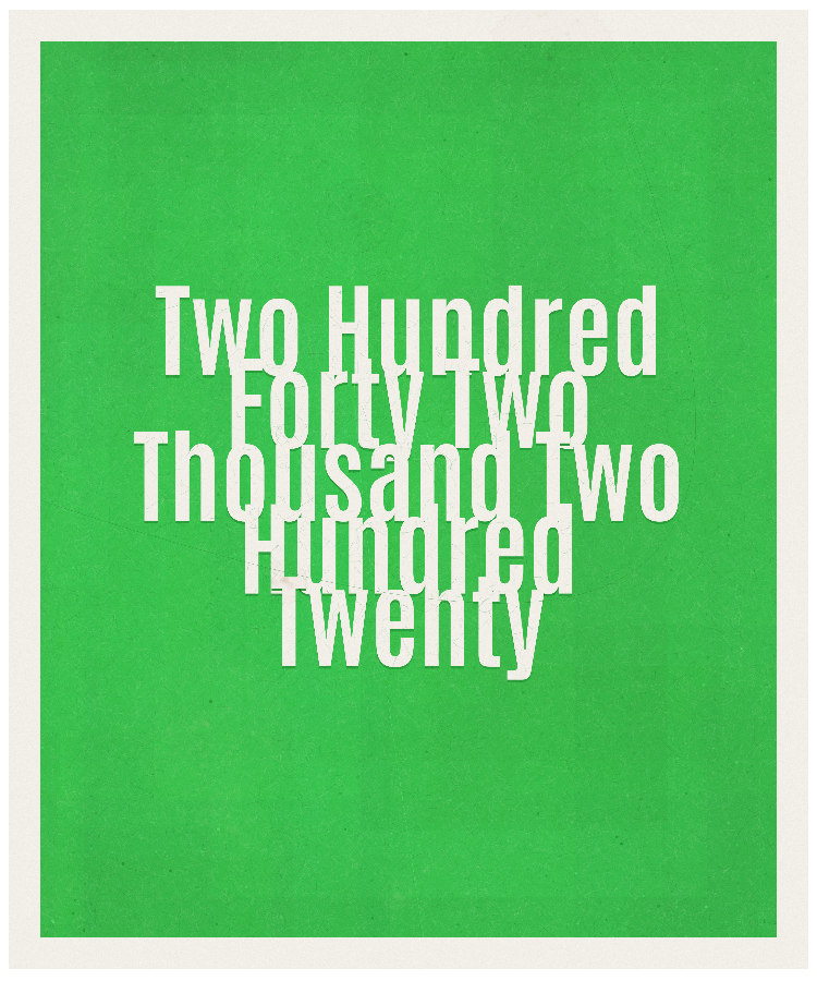 Count #242220