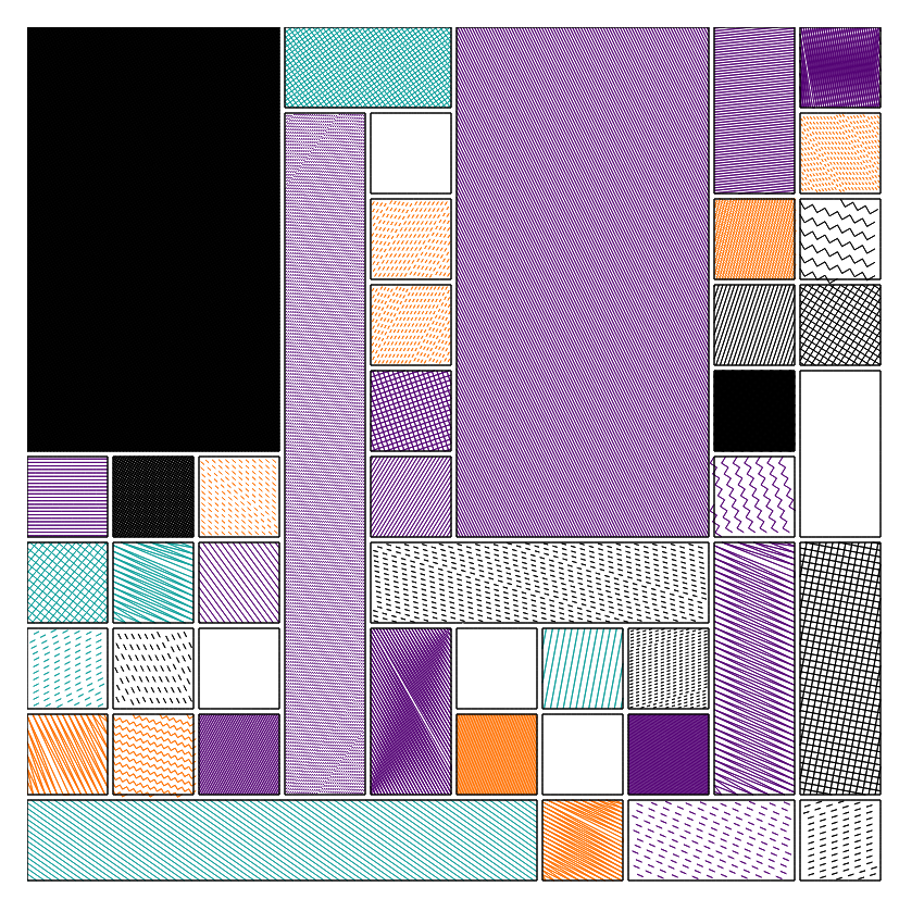 Strips layouts - Hatching