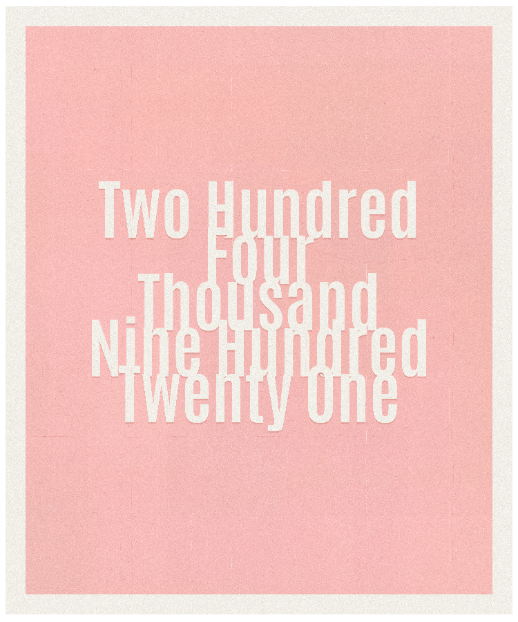 Count #204921