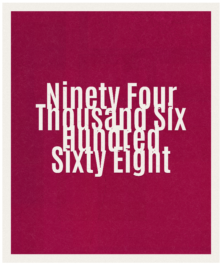 Count #94668