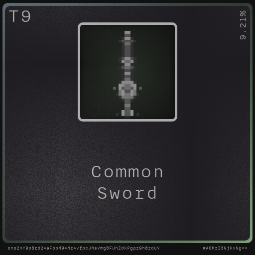 Gear for your quests - Sword #77