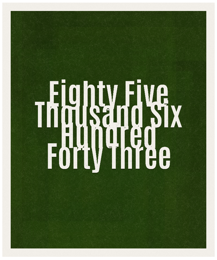 Count #85643