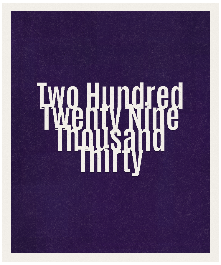 Count #229030