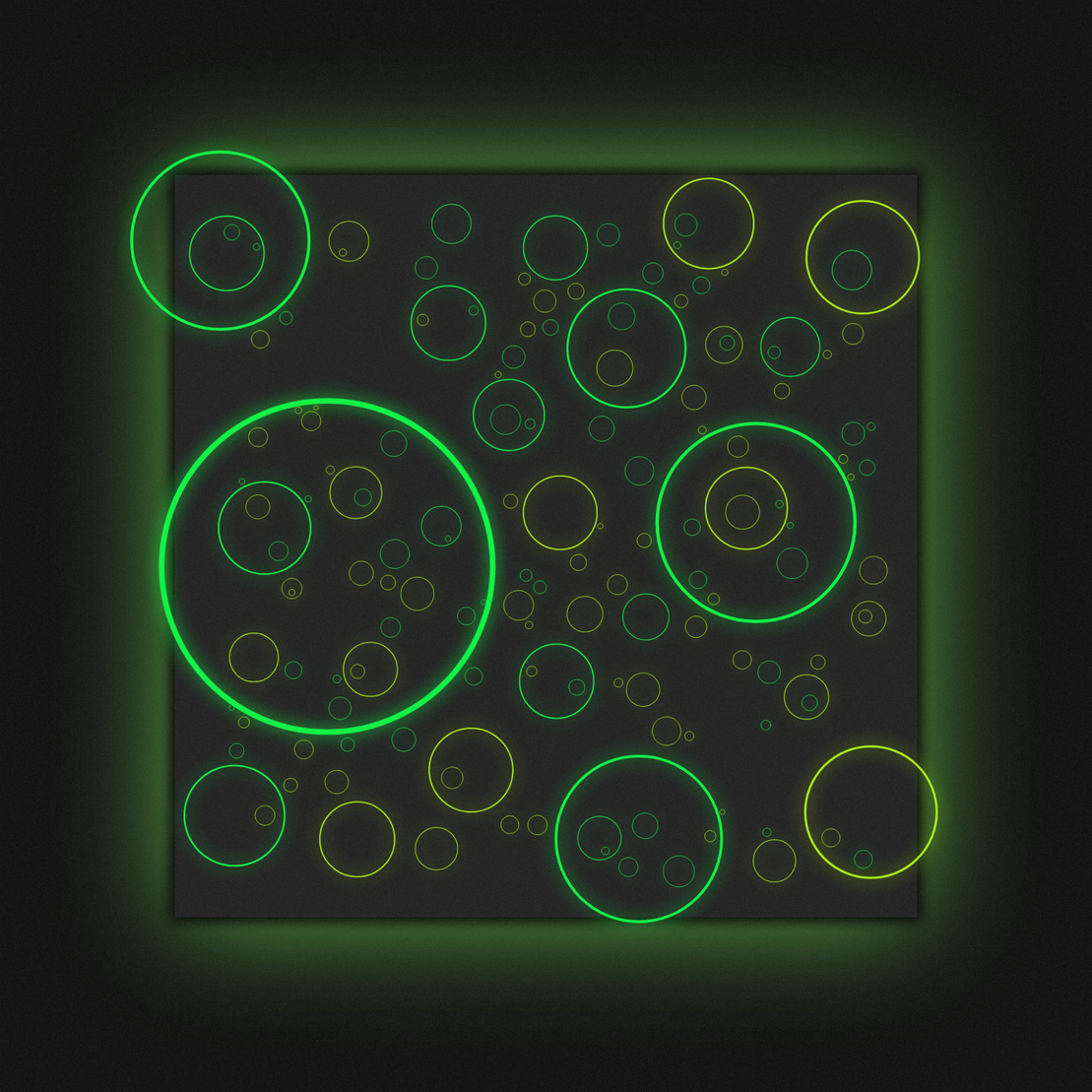 Nevercolliding Circles #45