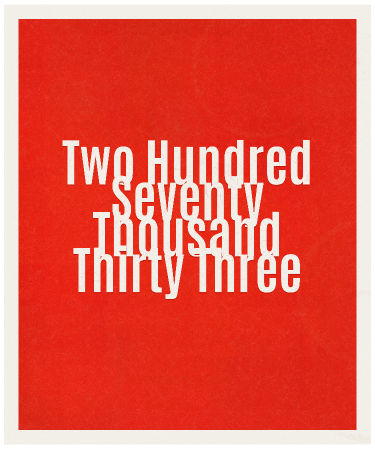 Count #270033