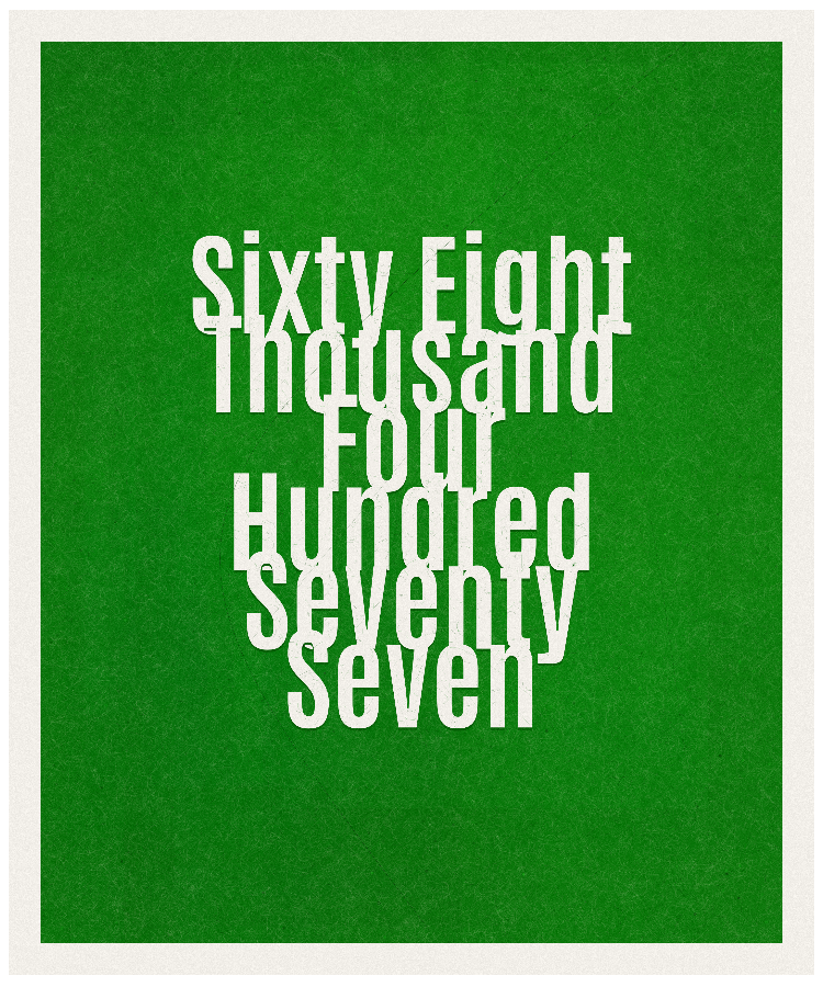 Count #68477