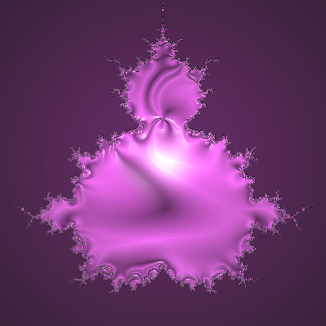 Warped Mandelbrot Fractal #7