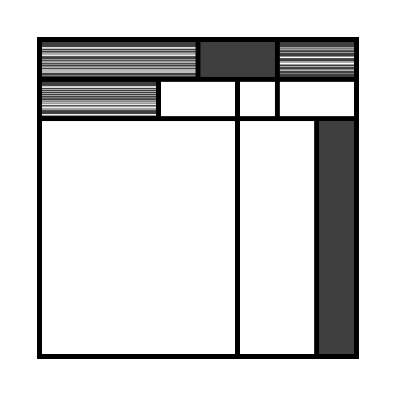 Mono Mondrian #11