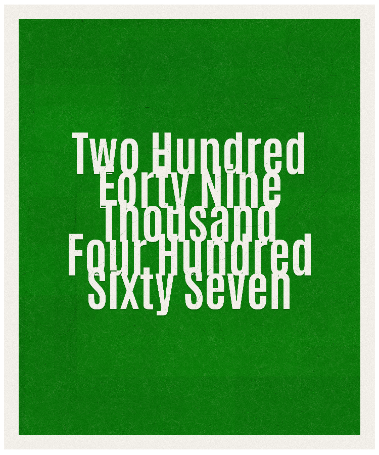 Count #249467
