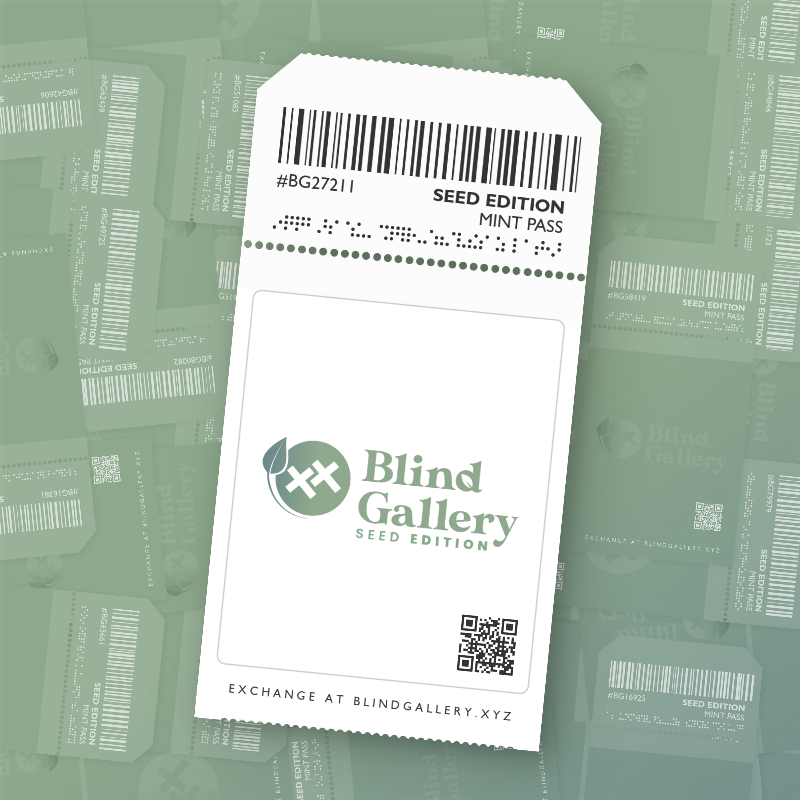 Blind Gallery Mint Pass (Seed Edition) #44