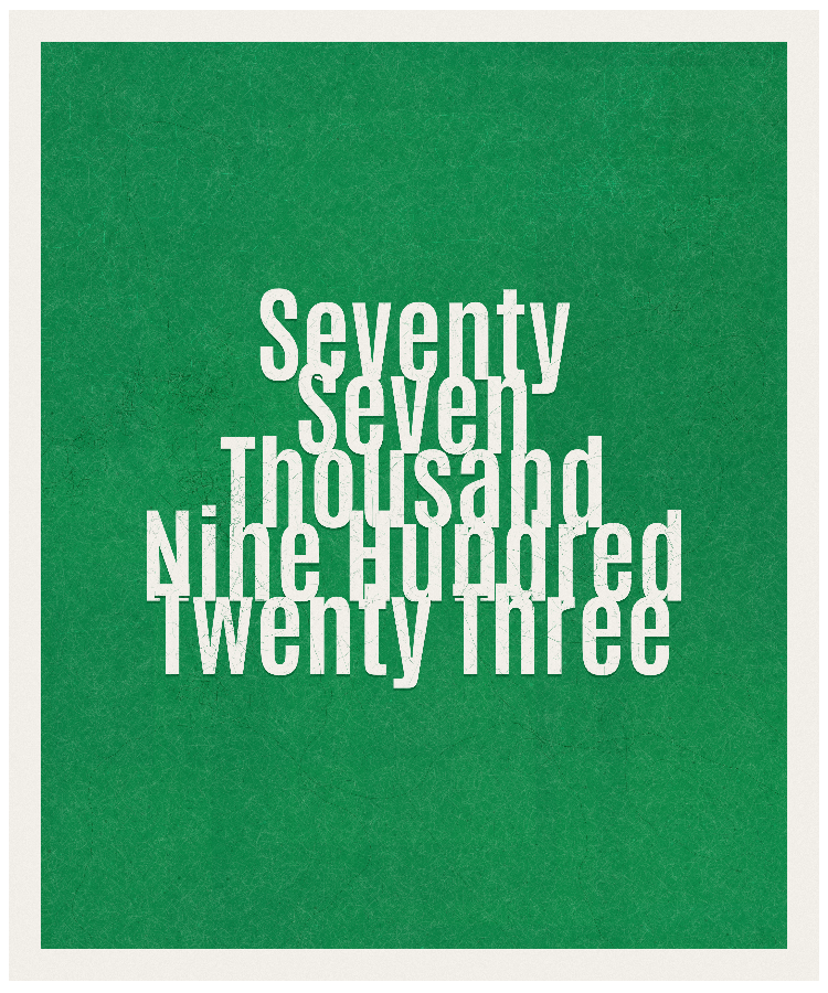 Count #77923