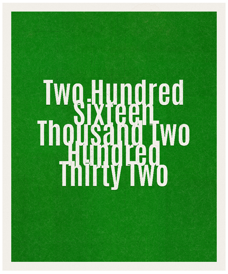 Count #216232