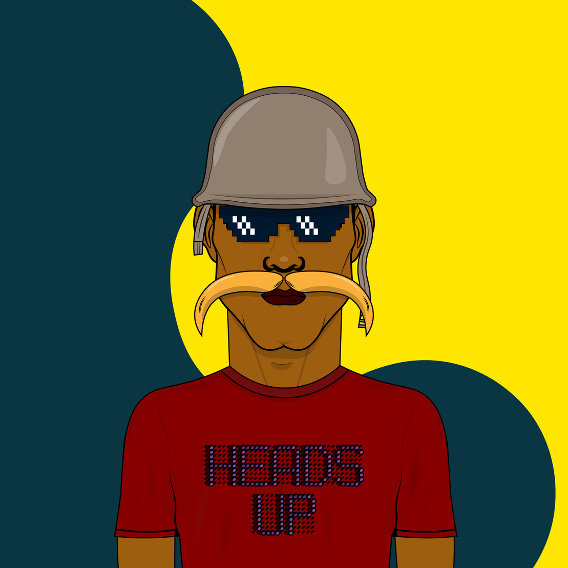 Mustachioed #204