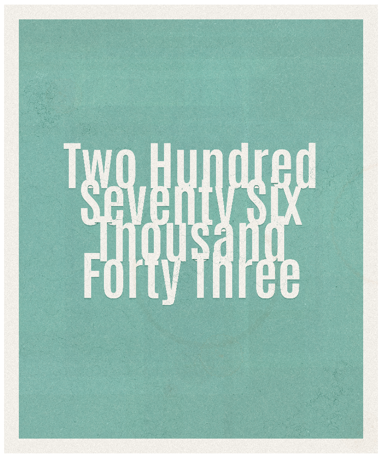 Count #276043