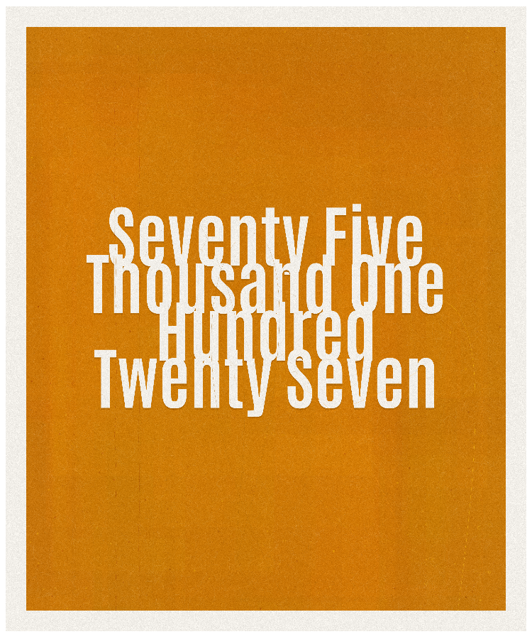 Count #75127