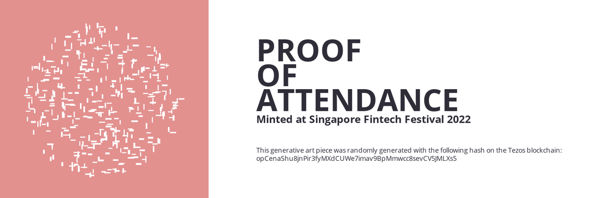 SFF2022 Proof of Attendance Token #969