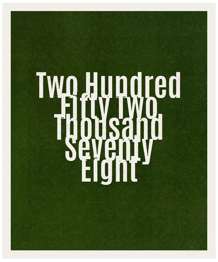 Count #252078