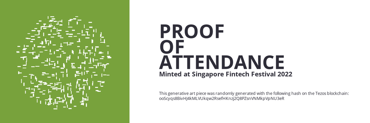 SFF2022 Proof of Attendance Token #117