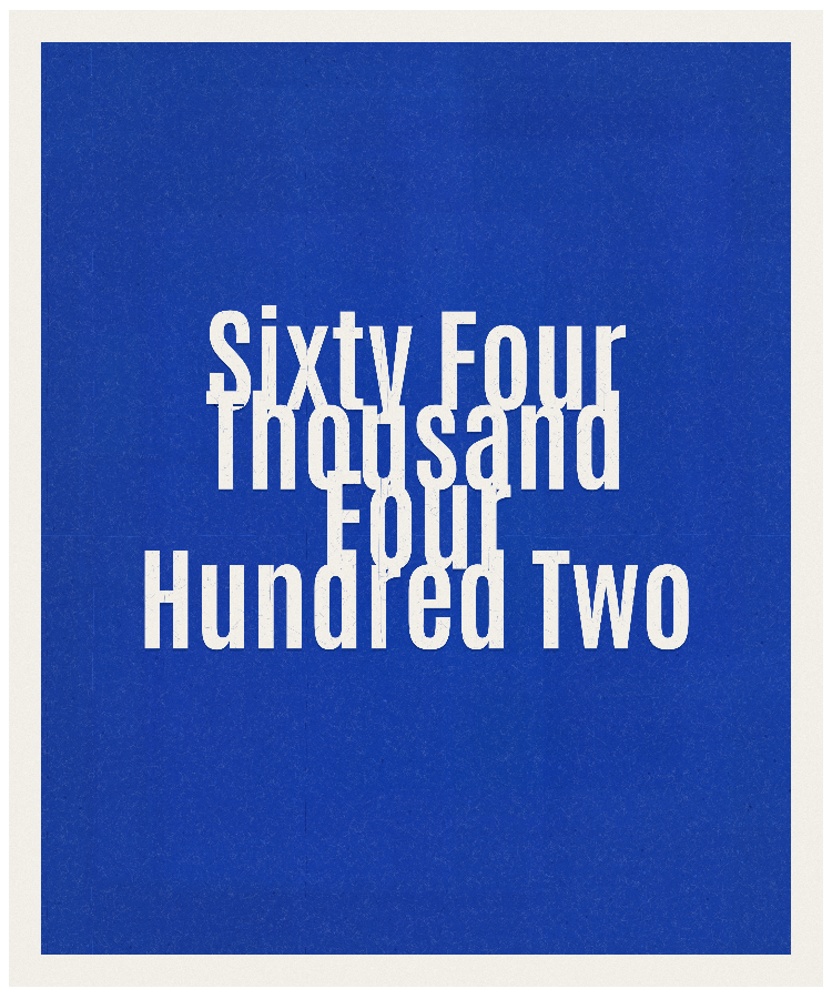 Count #64402