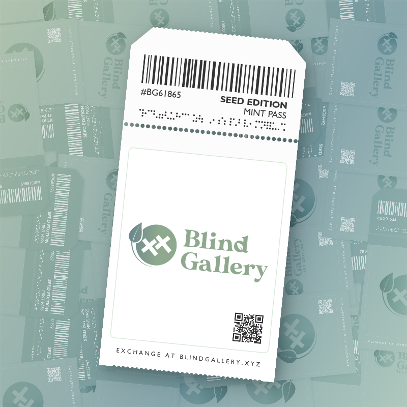 Blind Gallery Mint Pass (Seed Edition) #622