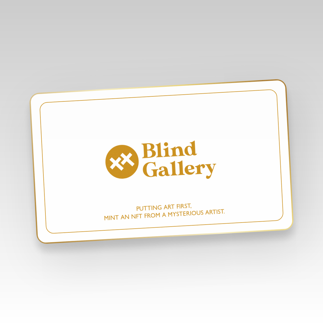 Blind Gallery Club Membership #239