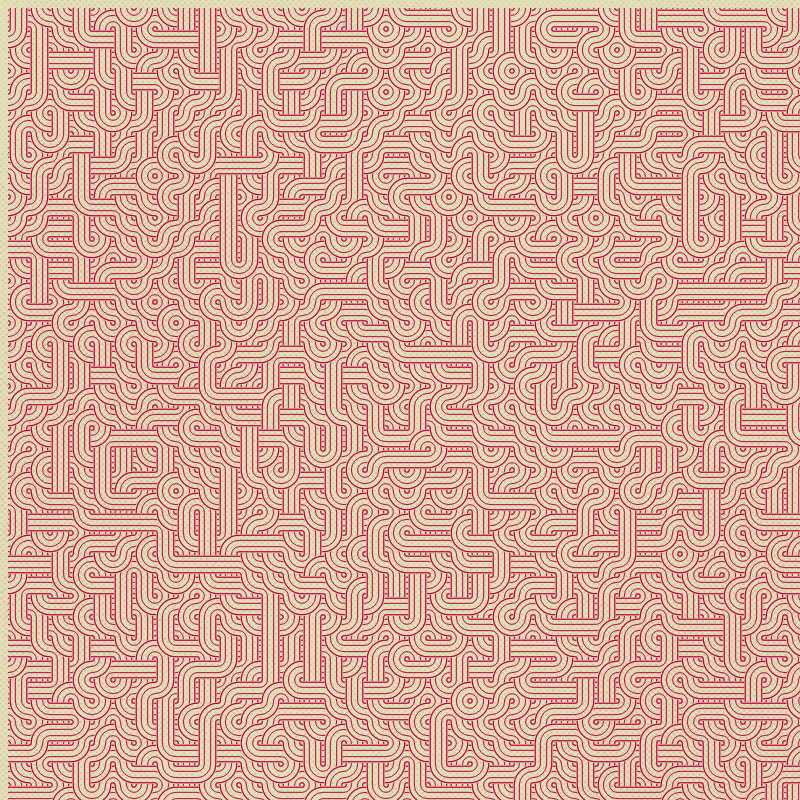 Dirty Interlaced Truchet Tiles #38