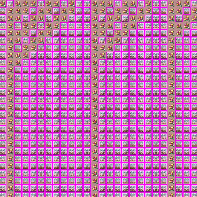 Elementary Cellular Emoji Automata #75