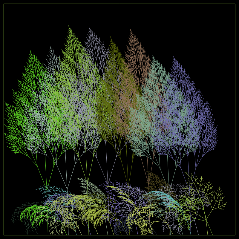 Fractal Forest #146