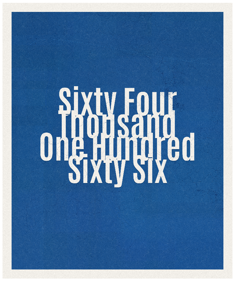 Count #64166