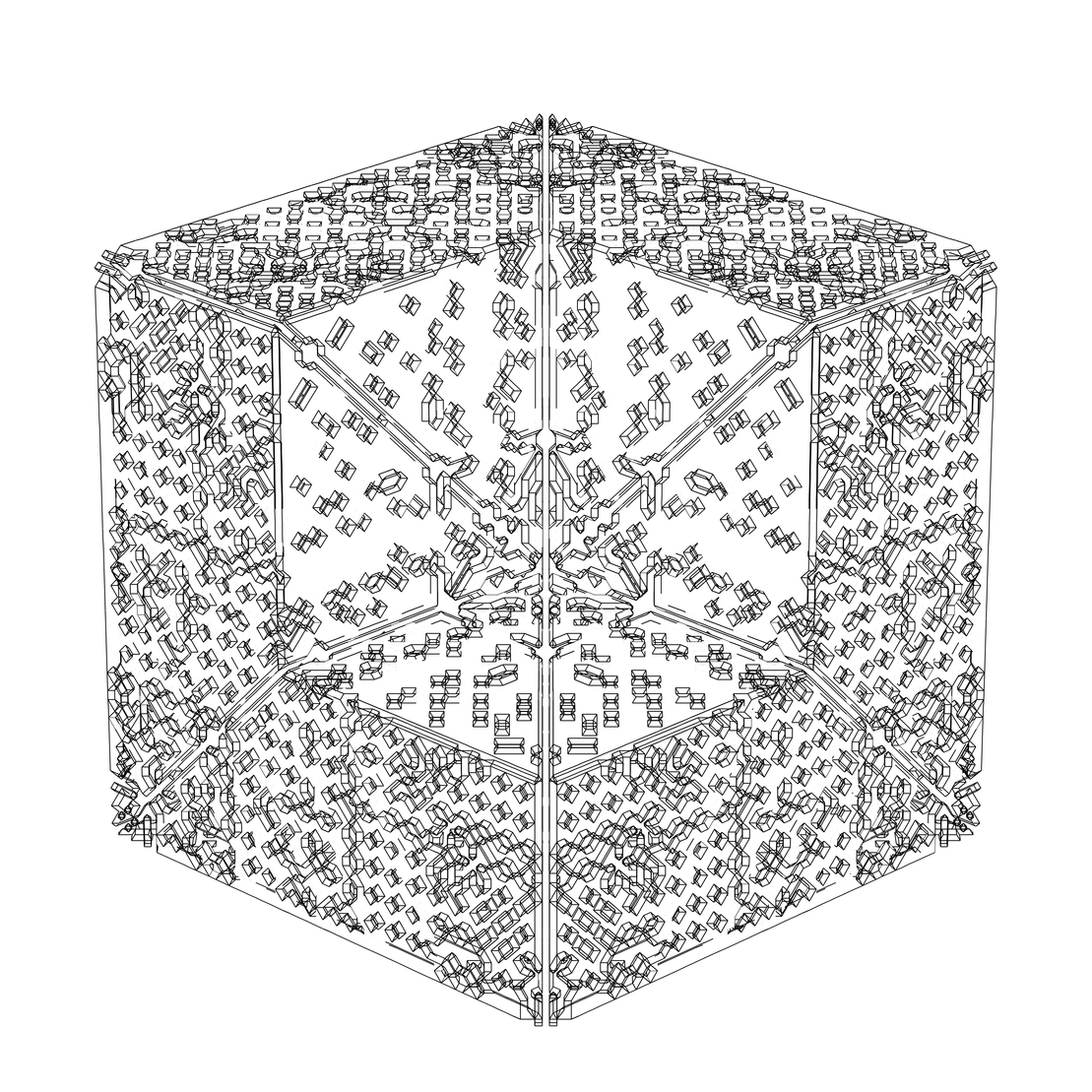 LL21 Alien Art Cube #479