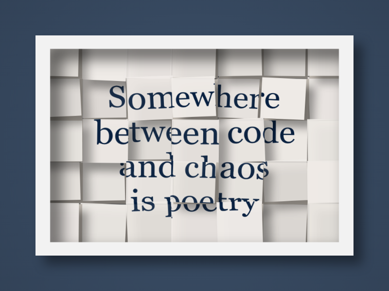The Metaphor Machine #999