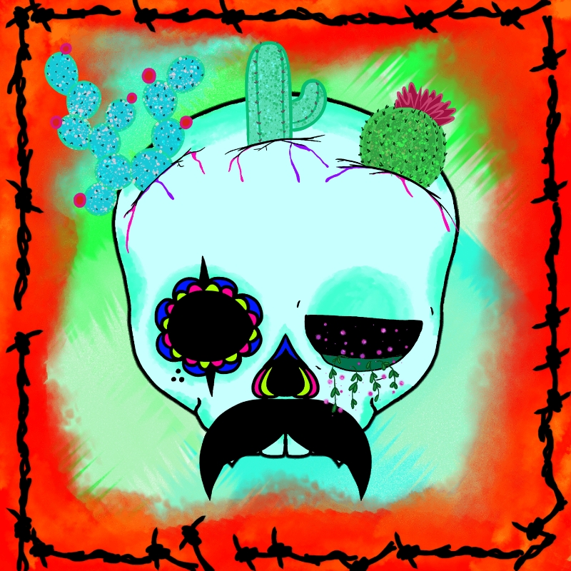 Mexican Candy Skulls #24