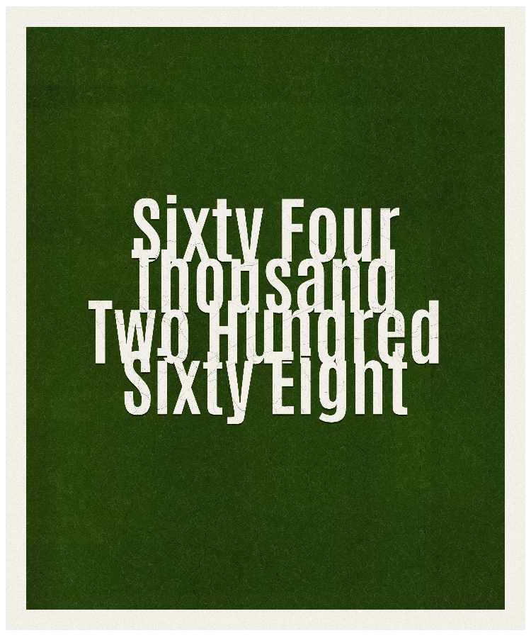 Count #64268