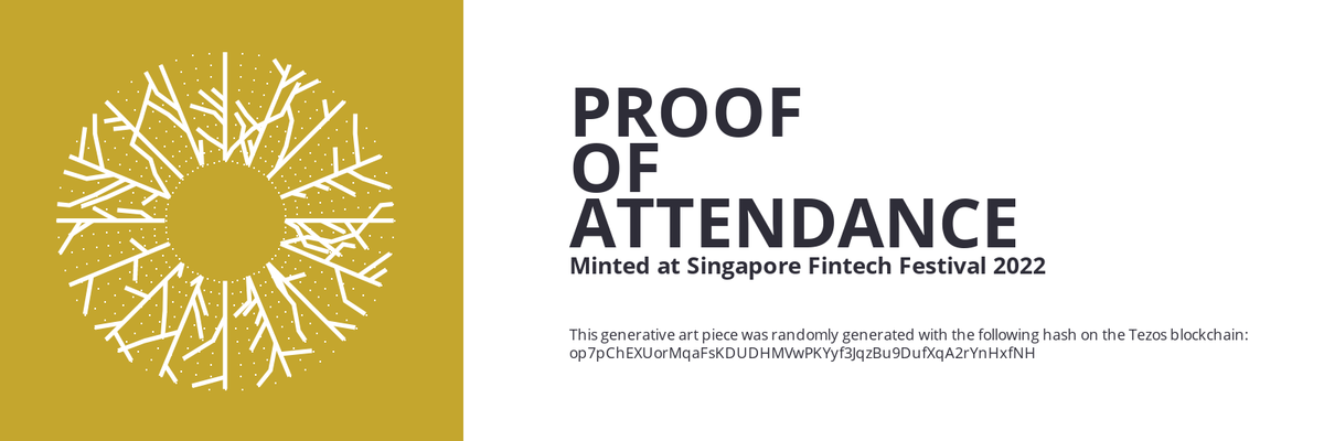 SFF2022 Proof of Attendance Token #1414