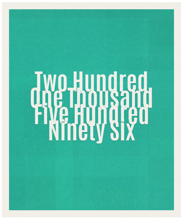 Count #201596