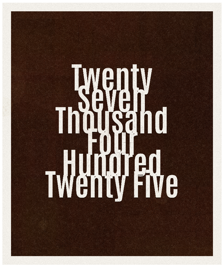 Count #27425