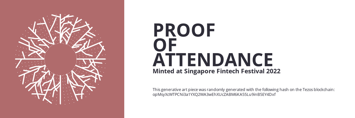 SFF2022 Proof of Attendance Token #391