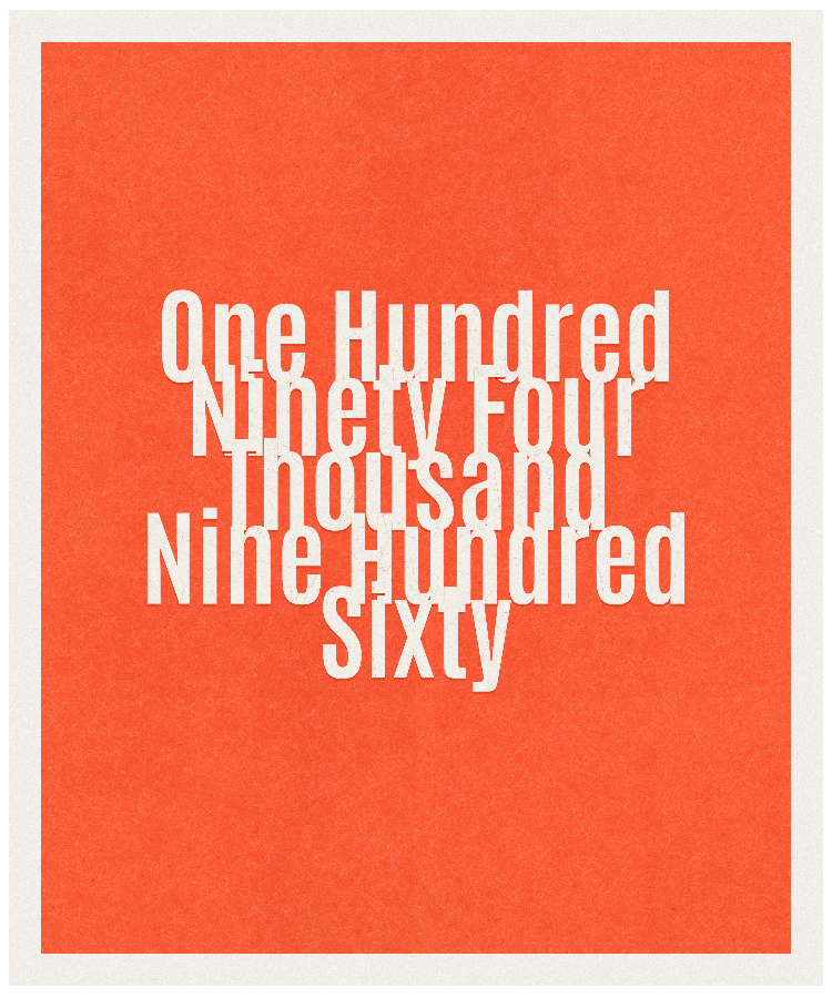 Count #194960