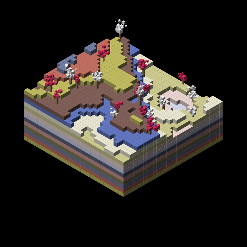 Pixel Topography #7