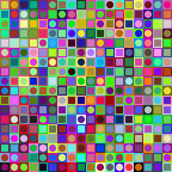 Square Dot Composition #36