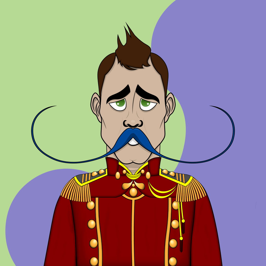 Mustachioed #51