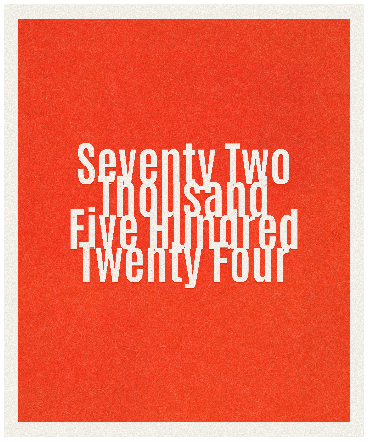 Count #72524