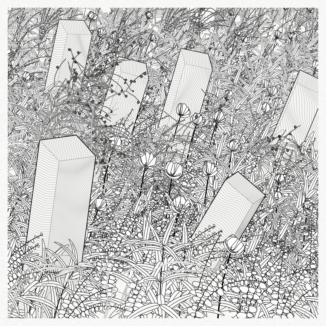 Garden, Monoliths #184