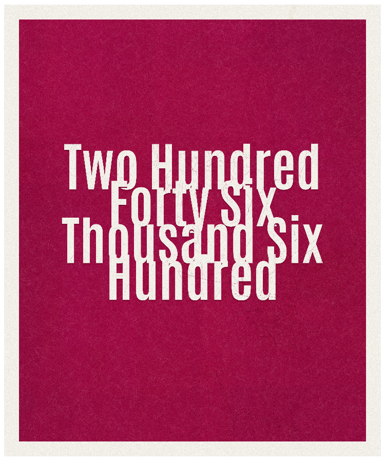 Count #246600