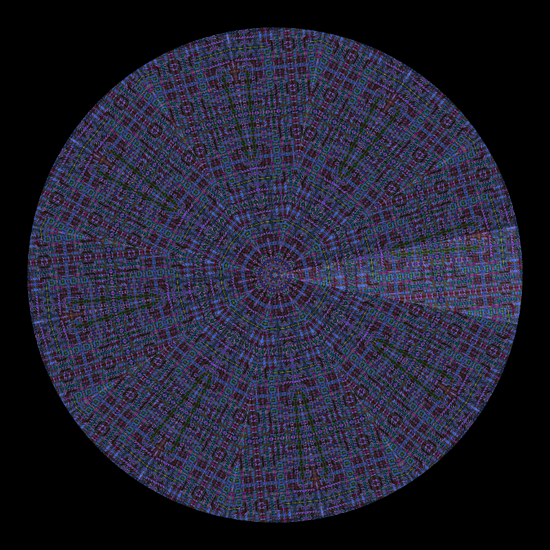 Binary kaleidoscope #14