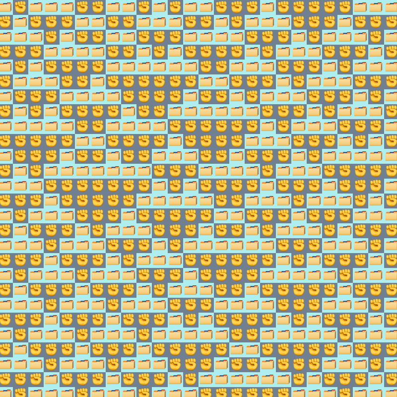 Elementary Cellular Emoji Automata #90