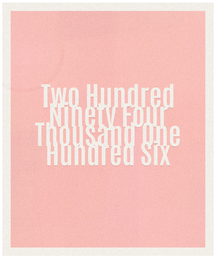 Count #294106