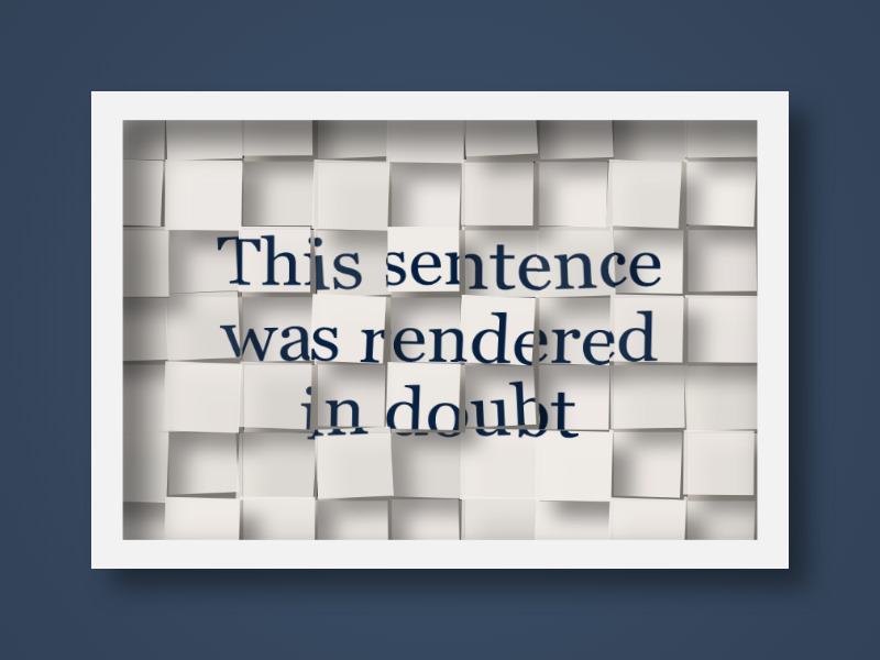 The Metaphor Machine #6461