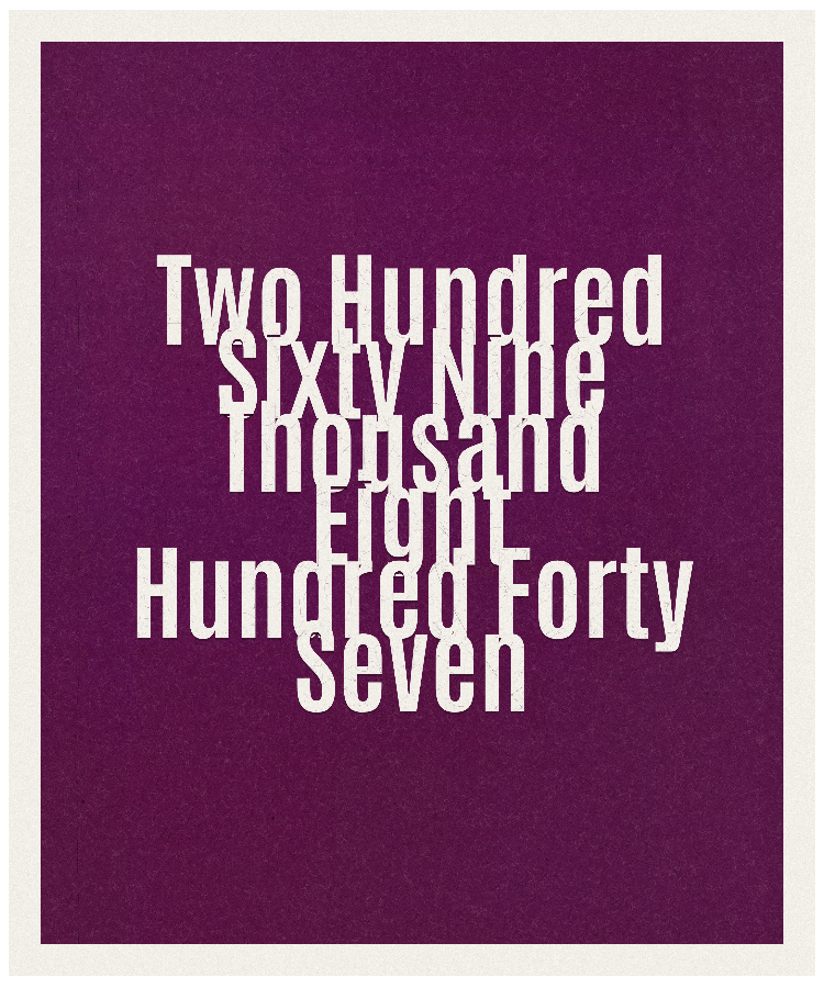 Count #269847